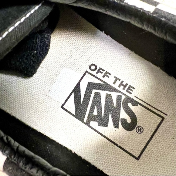 VANS Era 'Checkerboard Disarray' sneakers women’s size 7.5 platform - Picture 6 of 8